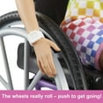 thumbnail image 4 of Barbie Fashionistas Doll #194 with Wheelchair and Ramp, Rainbow Romper with Accessories, 4 of 7