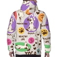 thumbnail image 5 of Bingfone Dog Doing Yoga Men'S Drawstring Hoodie Long Sleeve Pocket Sweatshirts-Xx-Large, 5 of 9