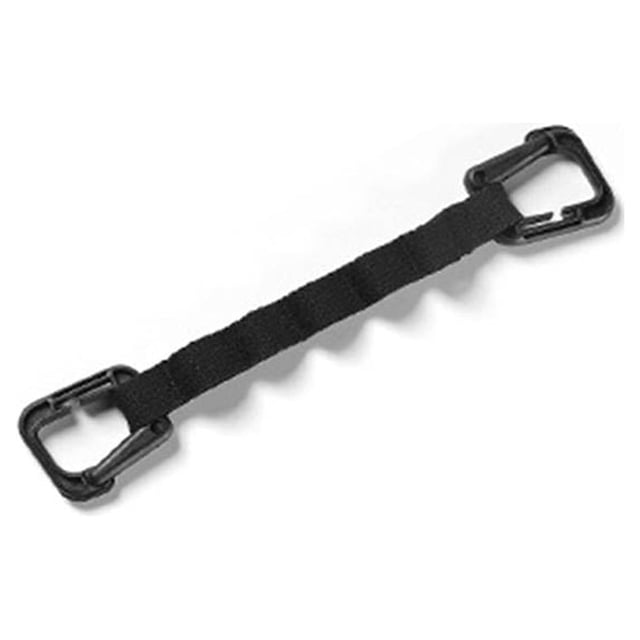 Soidarity Cuerda colgante para acampar al aire libre con gancho, cuerdas para dosel, lámpara multifuncional, cordón, correa de almacenamiento para carpas 5 Anillos Pequeños Negros Soidarity OD027265-07
