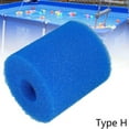 thumbnail image 5 of 9Pack Pool Filter Sponge Cartridge for Type A Pool Pump Swimming Pool Filter Foam Pool Cleaner Foam Reusable Washable Hot Tub Cleaner Tool Type A Replacement Filter Pump Cartridge, 5 of 5
