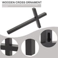 thumbnail image 3 of Miangastore Christian Wooden Wall Cross Handmade Antique Cross Hanging Cross Decor, 3 of 9