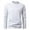 White, variant on Long Sleeve Shirts for Men Fake Two Storey Solid Color Casual Fitness Sport Permeability Round Neck Long Sleeve Top