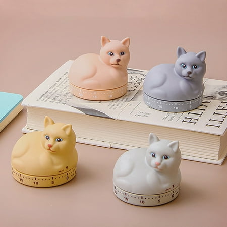 

Meizhencang Mechanical Timer Eye-catching Cartoon Shape PVC Precise Reminder Alarm Timer for Home