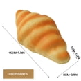 thumbnail image 1 of Pain de Simulation Décompression Pétrissage Jouet Musical Pain Nourriture Factice, 1 of 1