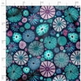 thumbnail image 2 of Soimoi Lightweight Velvet Fabric - Blue - Mandala Print, Unstitched Material - 58" Wide, Perfect Fabric For Upholstery, Fashion And Craft Projects, 1 Yard, 2 of 6