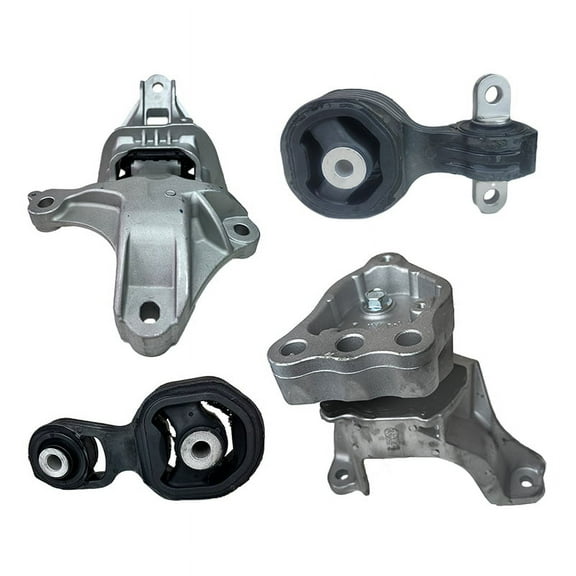 K3634 Engine Motor & Transmission Mount Set 4pc Fits 2018-2022 Honda Accord 1.5L Turbo AT/CVT : A65109 A65126 A65128 A65112