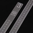 thumbnail image 4 of 2Pcs Cookie Balance Règles Pâte Épaisseur Mesure Règles Pâte Niveleur Guide Bâtons Kit, 4 of 7
