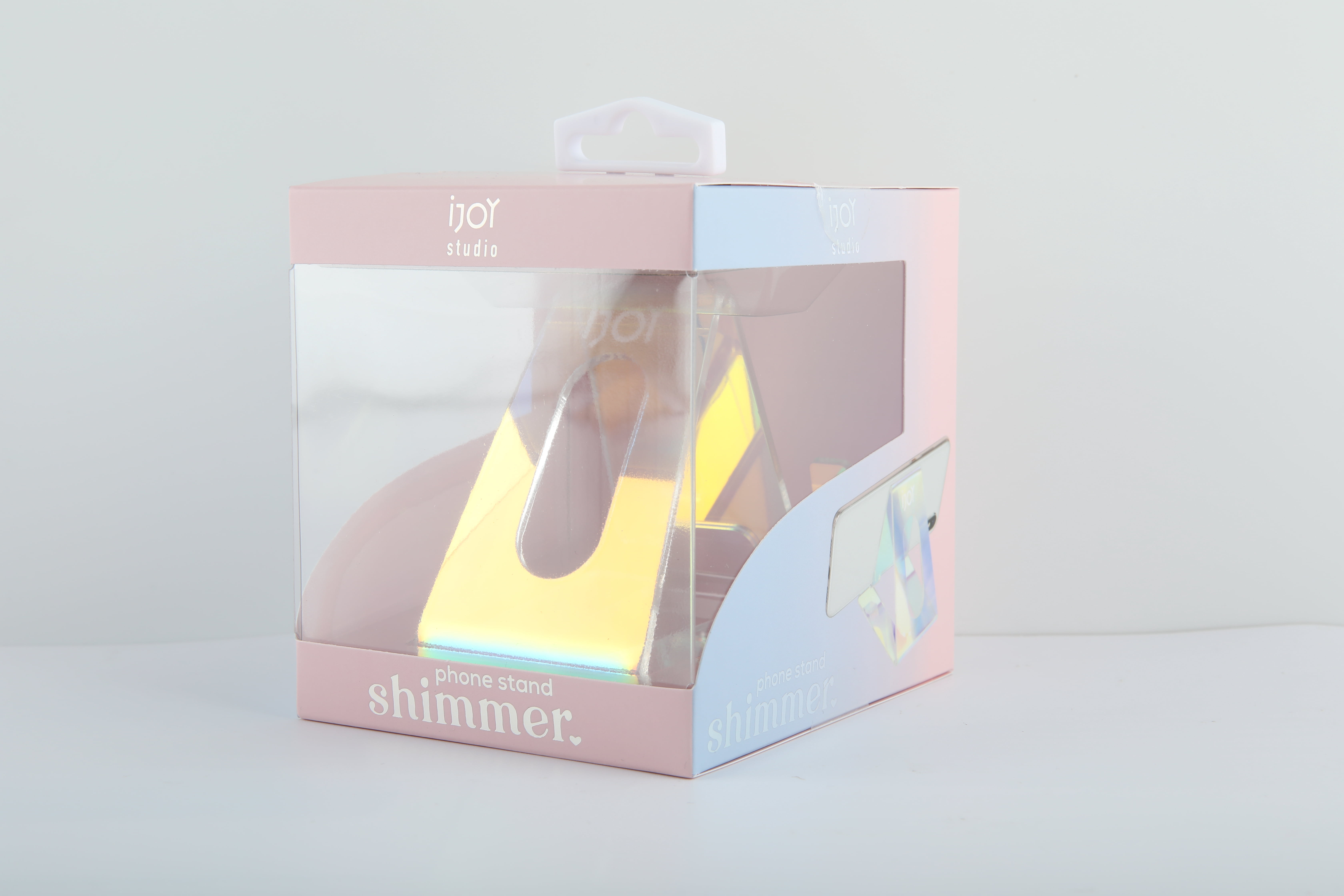 iJoy Shimmer - Holographic Phone Stand and Holder for Desk for iPhone/Samsung/All Other Cell Phones