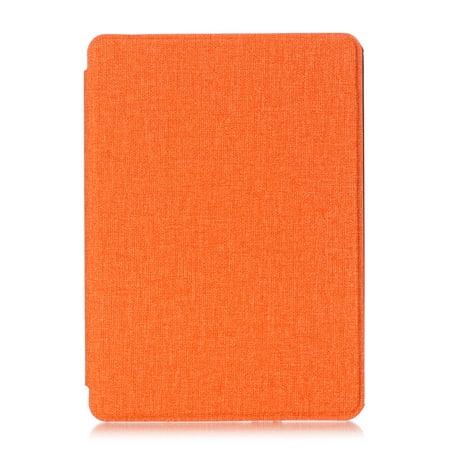 TRINGKY PU Cloth Pattern Flip Ebook for Case for Amazon Kindle Auto Sleep E-reader Protective Cover for Kindle 2019 6.0