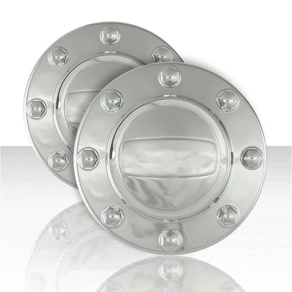 Rear Chrome Center Caps for 2011-2016 Dodge RAM 3500 (QTY: Two)