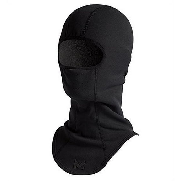 Mission RadiantActive Balaclava Outdoor Sports Face Mask, Black, One Size