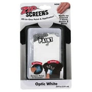 Zip Screens Optic White Paint