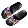 thumbnail image 2 of Psesaysky Fashionable Graffiti Slide Sandals for Men Boys Soft Comfortable Anti-Slip Lightweight Beach Sandals Size 5-14, 2 of 4