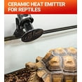 thumbnail image 5 of ECOSUB 150W Ceramic Heat Emitter, E26 Reptile Heat Lamp Night Reptile Terrarium Heat Bulb 2PC, 5 of 9