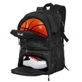 thumbnail image 1 of Mochila WOLT para baloncesto, fútbol y voleibol para todas las edades, color negro, 1 of 7