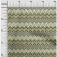 thumbnail image 1 of oneOone Georgette Viscose Fabric Chevron Geometric Print Sewing Fabric BTY 42 Inches Wide, 1 of 4