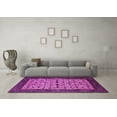 thumbnail image 3 of Ahgly Company Indoor Rectangle Oriental Pink Industrial Area Rugs, 2' x 3', 3 of 4