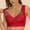 Red, variant on Lace Bralettes for Women No Underwire Push-up Seamless Bras Casual Full-Coverage Anti Sagging Bra Soft Everyday Bras