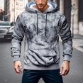 thumbnail image 2 of sususu Mens Black Hoodie Size Medium Hoodies And Sweatshirts For Winter Thick Warm Hoodie For Cold Weather Comfort And Style Cozy Layering For Men,Grey,XXXL, 2 of 7