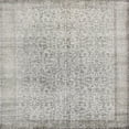 thumbnail image 1 of Ahgly Company Indoor Square Traditional Gray Persian Area Rugs, 5' Square, 1 of 6