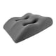 thumbnail image 3 of Almohada de apoyo para piernas elevada, almohada ergonómica de espuma viscoelástica para piernas, para dormir, para la cadera, para la hinchazón y Cuadrícula gris, 3 of 8