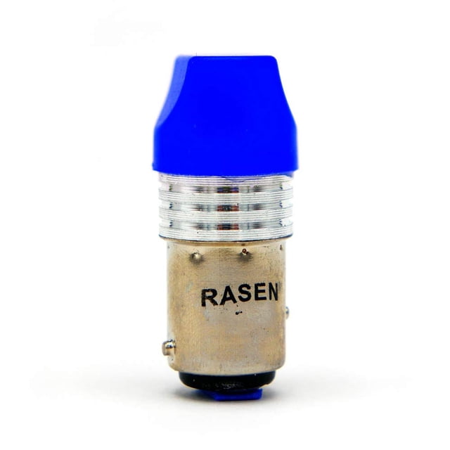 Foco Para Moto Rasen De Stop Super Estrobo Led Mate azul