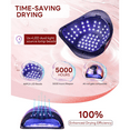 thumbnail image 4 of Yzhappy UV Nail Led Lamp, 280W UV Light for Gel Nails with 66 Lamp Beads Nail Lamps 4 Timer Setting & Auto Sensor, Professional UV Led Light Nail Dryer for Curing Gel Polish UV Lamp for Salon Home, 4 of 5