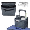 thumbnail image 3 of Bolsa de Botella de Bebida de Equipaje, Portavasos de Equipaje Oxford Tela PVC Portátil de Uso Duro Resistente Para El Viaje de Negocios, 3 of 7