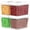 04 - 2 Liters (Set of 4), variant on Dwellza Kitchen Airtight Food Storage Containers With White Lids - 0.4l 6 Pc Clear Plastic Canisters Pantry Organization For Spices Candy Nuts Keeps Fresh & Dry