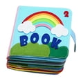thumbnail image 2 of 2x Libros silenciosos niñas Libro para Libro de tela suave al y al Hugo Libros de fieltro 3D para niños pequeños, 2 of 10