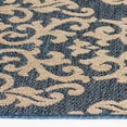 thumbnail image 5 of Tapis tissé bleu cobalt et crème Smithleighs, 5 of 5