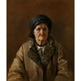 thumbnail image 2 of Jan Chrucki 20x23 Black Ornate Framed Double Matted Museum Art Print Titled: Portrait of Belorussian Landlady Potiralovskaia (1857), 2 of 5