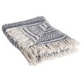 thumbnail image 1 of Design Imports CAMZ10587 Couverture à Rayures Adobe Marine, 1 of 2