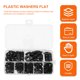 thumbnail image 2 of ColoMX Kit de surtido plano de 500 piezas kit de accesorios de arandelas de nylon plana para motor de arrastre de carrera, 2 of 7