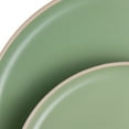 thumbnail image 6 of Gibson Elite Serenade 16 Piece Round Stoneware Dinnerware Set in Green, 6 of 7