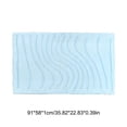thumbnail image 3 of Dog Cooling Mat, Thickened Breathable Cold Pad for Summer Active Dog, 36x22in Portable Washable Kennel Crate Pet Bed, Rapid Cooling Durable, Blue, 3 of 6