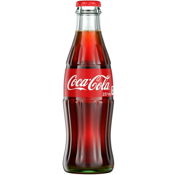Coca-Cola 237mL Bouteilles de verre, paquet de 6 4 x 237 mL 
