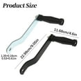 thumbnail image 3 of Replacement Winch Handle for Boat Trailer, Comfort Crank Pulling Handlebar, Durable New Winch Crank System Silver, 3 of 4
