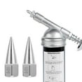 thumbnail image 3 of DEEPCRAFF 5Pcs Plated Silver Steel Grease Nozzle Replacement Tips Durable Coupler Kit for Machine Lubrication, 3 of 5