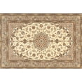 thumbnail image 1 of Ahgly Company Indoor Rectangle Traditional Brown Medallion Area Rugs, 7' x 10', 1 of 6