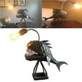 thumbnail image 4 of Inteprter Lámpara de retro Angler Fish Lamp con cabeza de lámpara flexible Lámpara de artística para Home Bar Cafe Iluminación y accesorios, 4 of 6