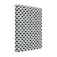 thumbnail image 3 of Canvas Wall Art - Treechild 'Black and White Tile Pattern' Wall Art for Living Room, Bedroom, or Office D?cor by Trademark Fine Art - 22 x 32 Inches, 3 of 4