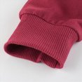 thumbnail image 7 of 6-7T Boys Pants Fleece Lined Thick Straight Leg Elastic Waist Cozy Sweatpants with Side Pockets Fall Winter Casual Wear for Boys 3-12 Years,Red, 7 of 7