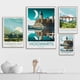 thumbnail image 2 of Movie Hogwart Castle Posters and Prints Castle Lake Sun Canvas Painting Abstract Pictures For Kid Room Home Decoration Wall Art40x50cm No Frame Gao Jinjia LED, 2 of 2