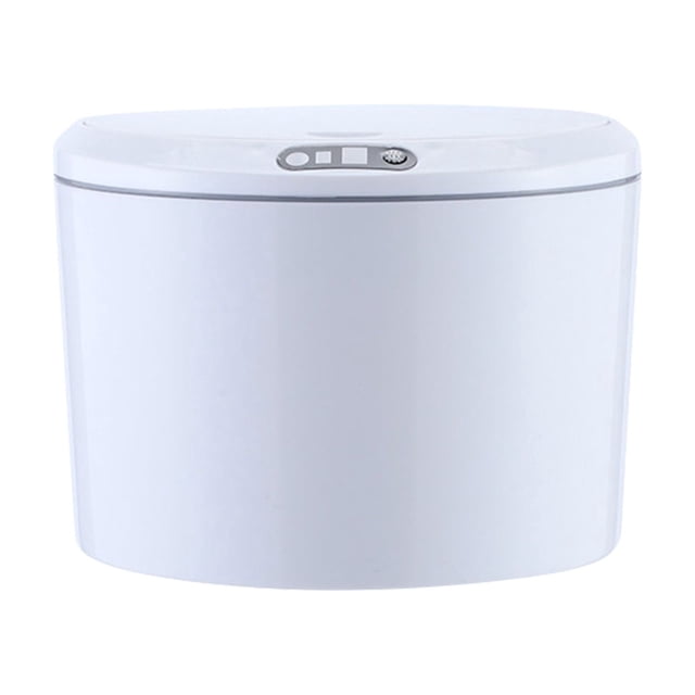 Btomtd Rechargeable Smart Sensor Trash Can Touchless Motion Activated Auto Lid Waste Bin With Cover For Home Car Living Room Kitchen Hands Free Disposal