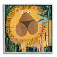 thumbnail image 4 of Stupell Industries Tiger in Tropical Jungle Kids' Safari Animal Graphic Art Gray Framed Art Print Wall Art, 17x17, by Carla Daly, 4 of 5