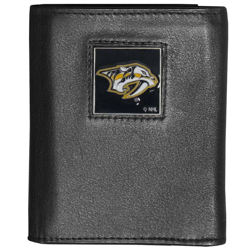 Siskiyou Sports NCAA Leather Tri-Fold Wallet