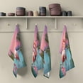 thumbnail image 5 of Dreamtimes Flamingo Kitchen Dish Towel 6 Pack, Soft Absorbent Dishcloths Reusable Hand Towel Washable Tea Towels for Home Kitchen Bar Table Decor, 28 x 18 Inch, 5 of 7