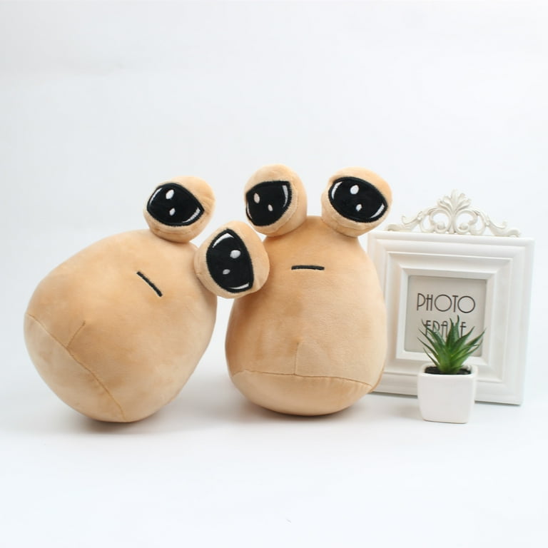 pet alien pou plush toy emotion