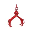 thumbnail image 1 of 28 inch Log Lifting Tongs, 4 Claw Hook, Heavy Duty Felled Timber Claw Hook Logging Grabber, 1 of 7
